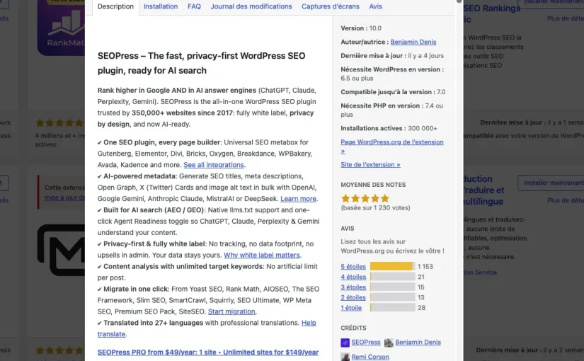 Comment installer une extension WordPress proprement (sans tout casser !)